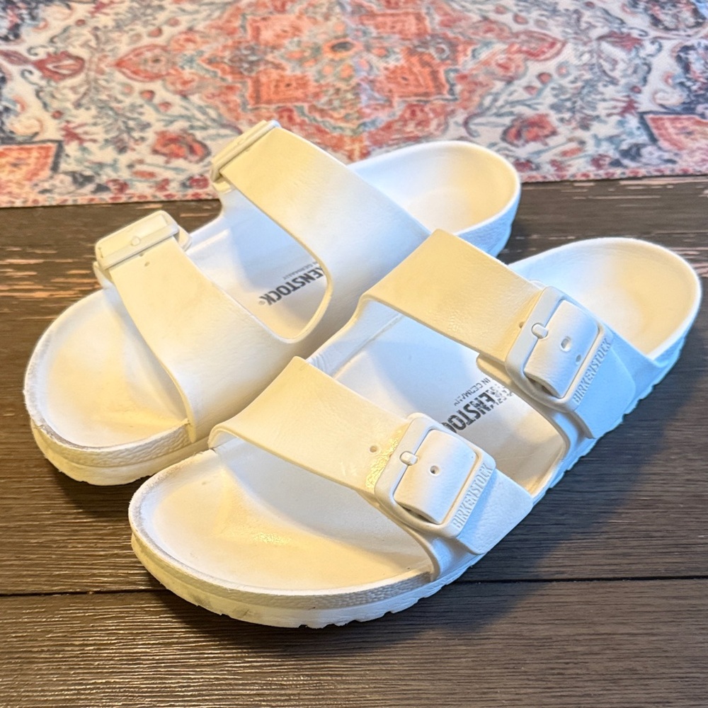 Birkenstock White Sandals